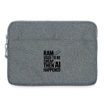 RAM Used to be Cheap... Then AI Happened - Laptop bag 15" - heather grey - Front
