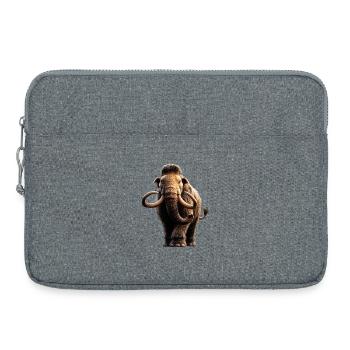 Mammouth Mammouth Laineux Âge glaciaire Mammouths Mammouth Doux - Sacoche pour ordinateur portable 15 pouces - gris chiné - Devant