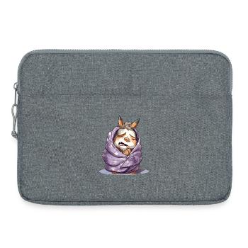 Compagnon de sommeil du lit étoilé - Sacoche pour ordinateur portable 15 pouces - gris chiné - Devant