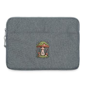 Fait de mousse et de gobelincore magique - Sacoche pour ordinateur portable 15 pouces - gris chiné - Devant