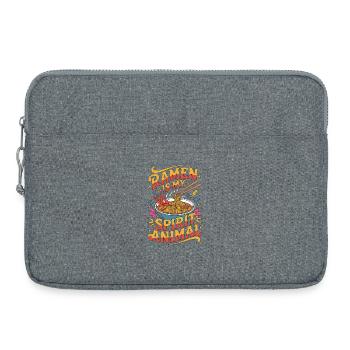 Ramen Is My Spirit Animal Noodle Bowl Food Lover - Laptoptasche 15" - Grau meliert - Vorne