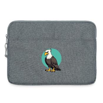 Proud Eagle Majestic Bird of Prey - Laptop bag 15" - heather grey - Front