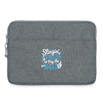 Pills to Pay the Bills - Laptoptasche 15" - Grau meliert - Vorne