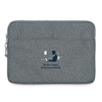 Smart Work Tech Silhouette - Laptoptasche 15" - Grau meliert - Vorne