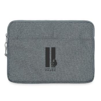 Sloth Living Life on Pause Chilling Relaxing - Laptop bag 15" - heather grey - Front