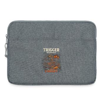 Dark Romance Booktok Trigger Warnings - Laptop bag 15" - heather grey - Front