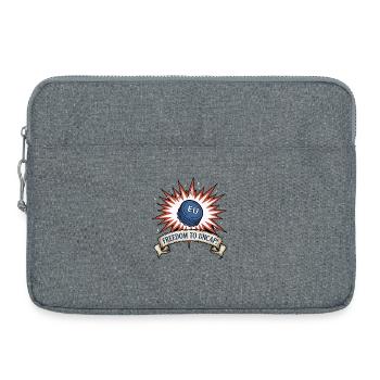 Liberté pour le couvercle - Enlevez la cassette - Sacoche pour ordinateur portable 15 pouces - gris chiné - Devant