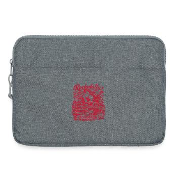 Rockabilly Valentine Memories 50er Jahre Retro - Laptoptasche 15" - Grau meliert - Vorne