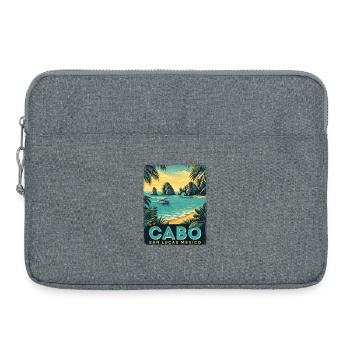 Cabo San Lucas Mexiko Retro Spring Break Kreuzfahrt - Laptoptasche 15" - Grau meliert - Vorne
