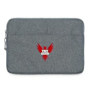 Heilungsreise Zur Transformation Innerer Stärke - Laptoptasche 15" - Grau meliert - Vorne