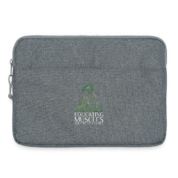 Éducateur en kinésithérapie Éducation à Muscles One Physiothérapie - Sacoche pour ordinateur portable 15 pouces - gris chiné - Devant