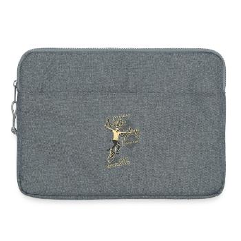 Artistic cycling, artistic cycling, indoor cycling - Laptop bag 15" - heather grey - Front