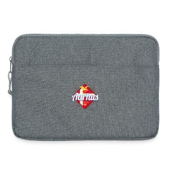 Aarhus City Denmark Retro Seagull Vintage Souvenir - Laptop bag 15" - heather grey - Front