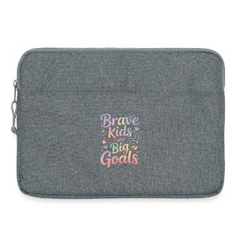 Pediatric OT Brave Kids And Fine Motor Therapy - Laptoptasche 15" - Grau meliert - Vorne