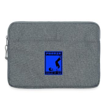Freeze Hold It '84 Retro Fitness Poster - Laptoptasche 15" - Grau meliert - Vorne