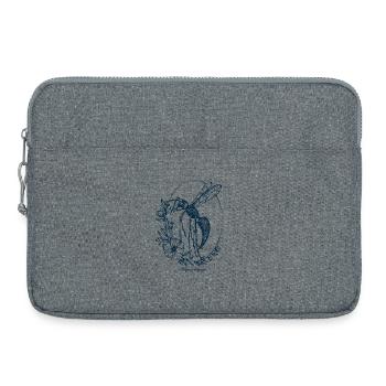 Style de tatouage Hornet - Sacoche pour ordinateur portable 15 pouces - gris chiné - Devant