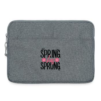 Spring Has Sprung Pagan Spring March Equinox - Laptop bag 15" - heather grey - Front