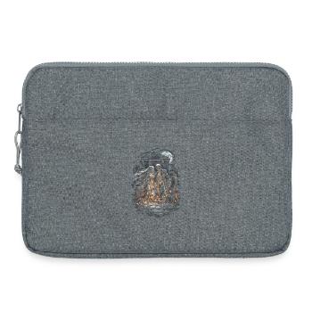 Cemetery Goth Humor - Laptop bag 15" - heather grey - Front
