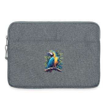 Macaw's Era - Laptop bag 15" - heather grey - Front