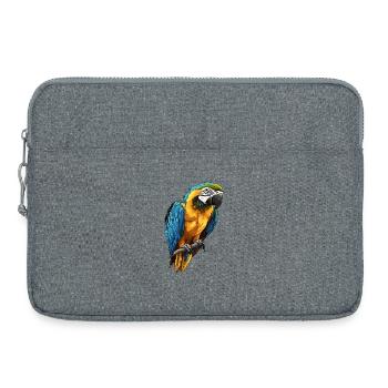Macaw's Era - Laptop bag 15" - heather grey - Front