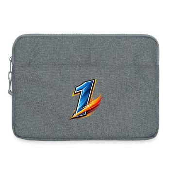 Number 1 Shirt Football Jersey Number Sport - Laptop bag 15" - heather grey - Front