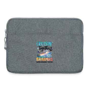Cruisin Together Bahamas - Laptop bag 15" - heather grey - Front
