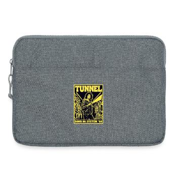 Tunnel Graffiti 86 Bomb Da System - Sacoche pour ordinateur portable 15 pouces - gris chiné - Devant