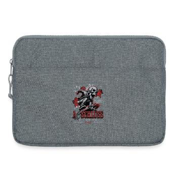 Abschlussklasse Nix verstanden trotzdem bestanden - Laptoptasche 15" - Grau meliert - Vorne