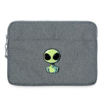 Alien Martian - Laptop bag 15" - heather grey - Front