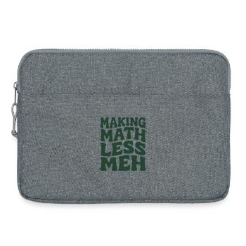 Mathe macht's besser | Mathelehrer Humor - Laptoptasche 15" - Grau meliert - Vorne