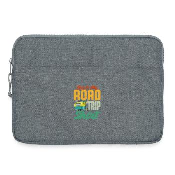 Camping Scouts Mountain Hiking Road Trip Campers - Laptop bag 15" - heather grey - Front