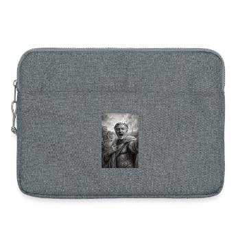  Caesar Selfie - Laptoptasche 15" - Grau meliert - Vorne