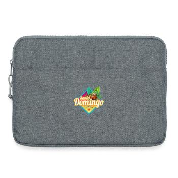 Saint-Domingue dans les Caraïbes, République dominicaine - Sacoche pour ordinateur portable 15 pouces - gris chiné - Devant