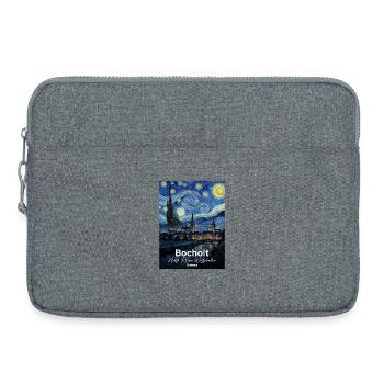 Bocholt Germany Starry Night - Laptop bag 15" - heather grey - Front