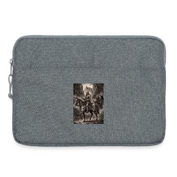 Knight Death and the Devil by Albrecht Durer - Laptoptasche 15" - Grau meliert - Vorne