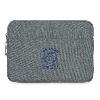Tacos & Margs Social Club - Sacoche pour ordinateur portable 15 pouces - gris chiné - Devant