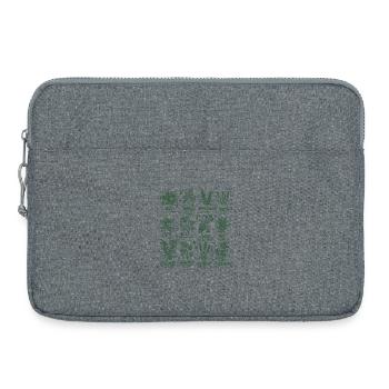 Herbs Botany Kitchen Basil Rosemary - Laptop bag 15" - heather grey - Front
