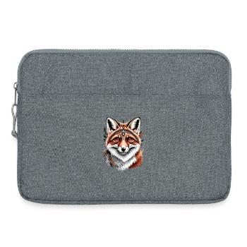 Fuchs Liebe Füchse Rotfuchs Vulpes Kleiner Fuchs - Laptoptasche 15" - Grau meliert - Vorne