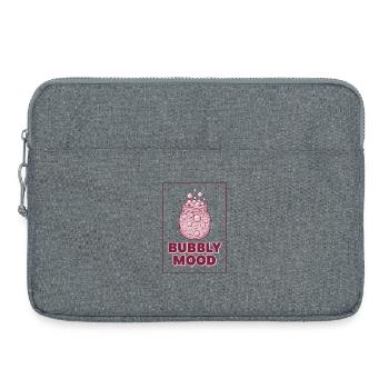 Sourdough Bubbly Mood Bread Backback Baker Bäcker-Ära - Laptoptasche 15" - Grau meliert - Vorne