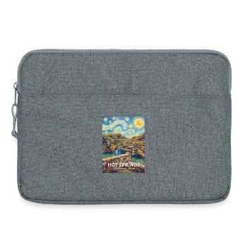 Hot Springs National Park Vivid Vista - Laptoptasche 15" - Grau meliert - Vorne