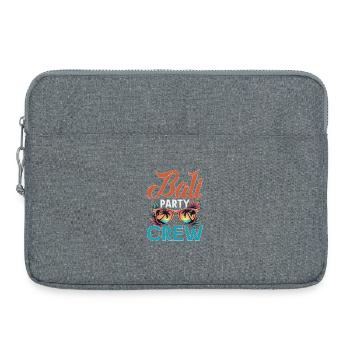 Équipage de Bali - Sacoche pour ordinateur portable 15 pouces - gris chiné - Devant