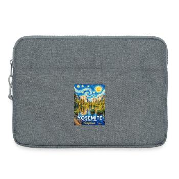 Yosemite National Park, California - Laptop bag 15" - heather grey - Front