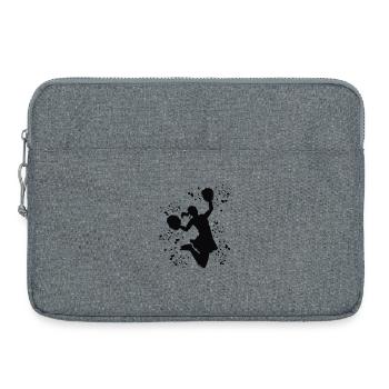 Cheerleader Cheer Mom Cheerleading - Laptoptasche 15" - Grau meliert - Vorne