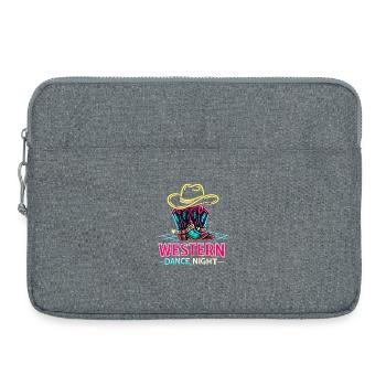 Western Dance Night - Laptoptasche 15" - Grau meliert - Vorne