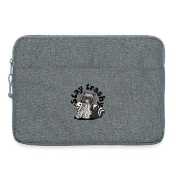 Reste Raton laveur Opossum Skunk - Sacoche pour ordinateur portable 15 pouces - gris chiné - Devant