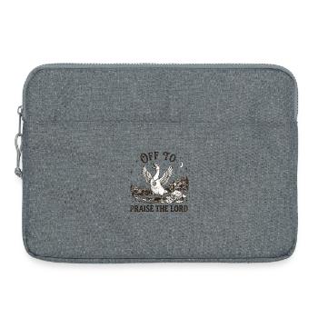 pour louer le Seigneur Christian Gans - Sacoche pour ordinateur portable 15 pouces - gris chiné - Devant