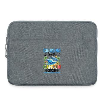 Family Vacation Cancun 2026 - Laptoptasche 15" - Grau meliert - Vorne