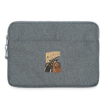 Route de revêtement optionnelle Cyclisme sur gravier Route Sale Rebel - Sacoche pour ordinateur portable 15 pouces - gris chiné - Devant