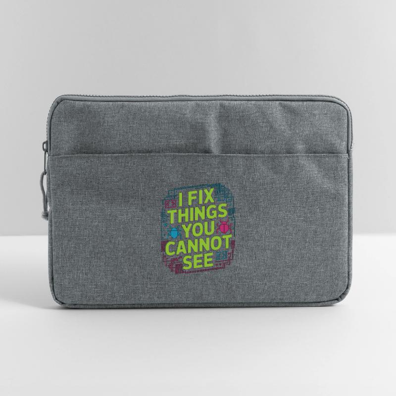 Game Developer I Fix Things Software Developer Laptop bag 15"