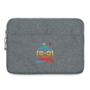 Level 9 complete - Laptop bag 15" - heather grey - Front